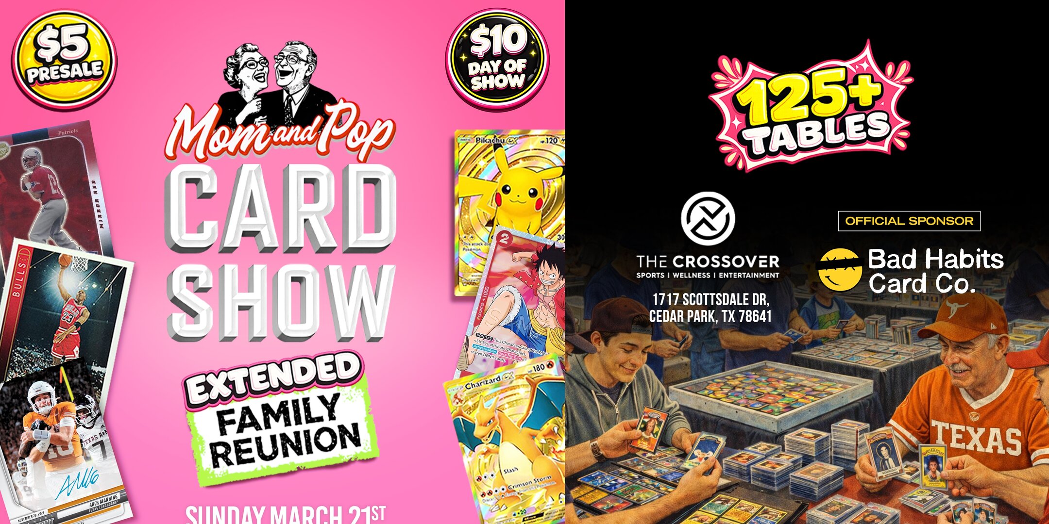 MOM AND POP CARD SHOW (CROSSOVER)