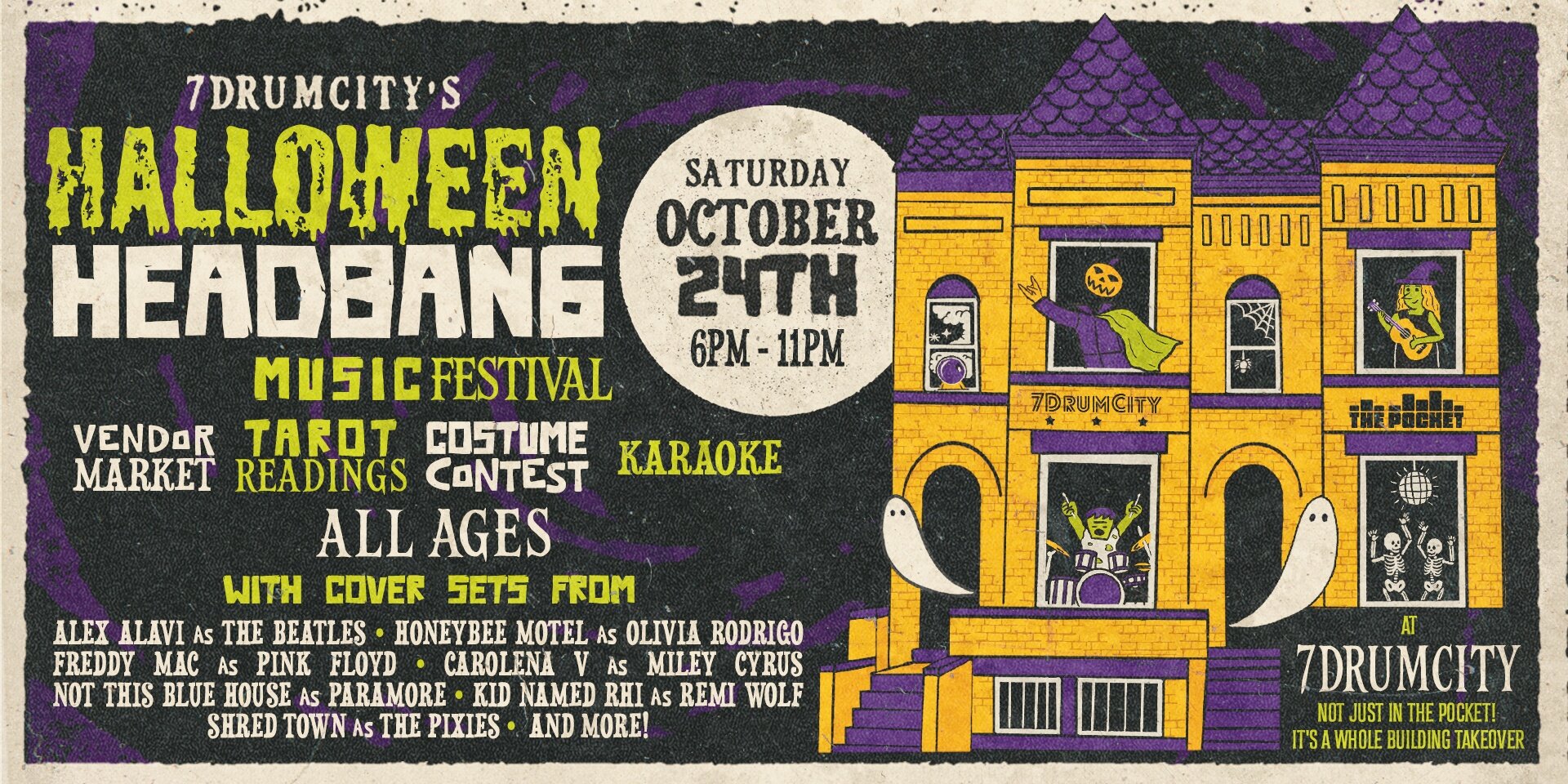 7DrumCity's Halloween Headbang