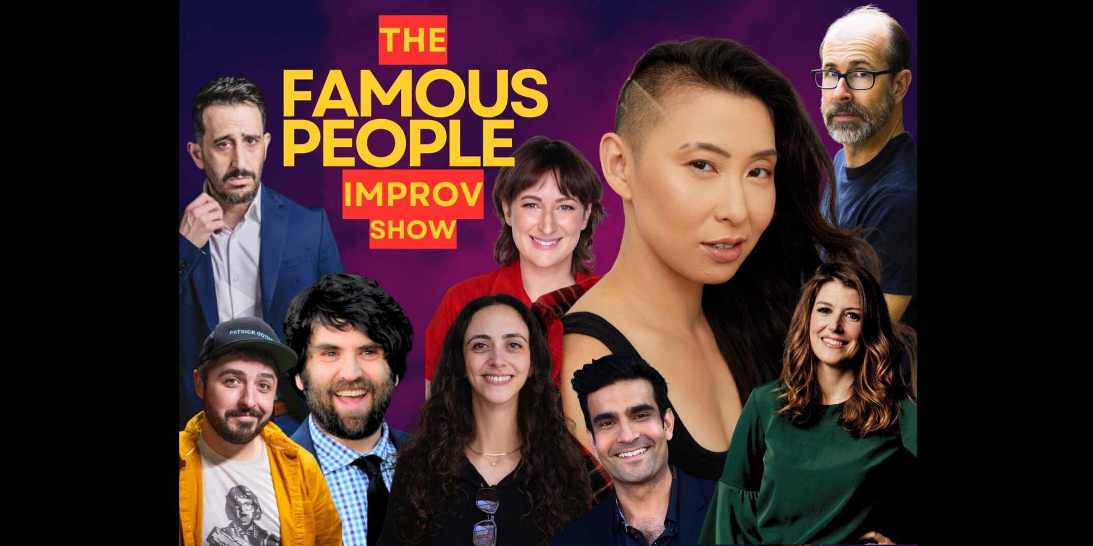 Poster for THE FAMOUS PEOPLE IMPROV SHOW (THE VAULT)