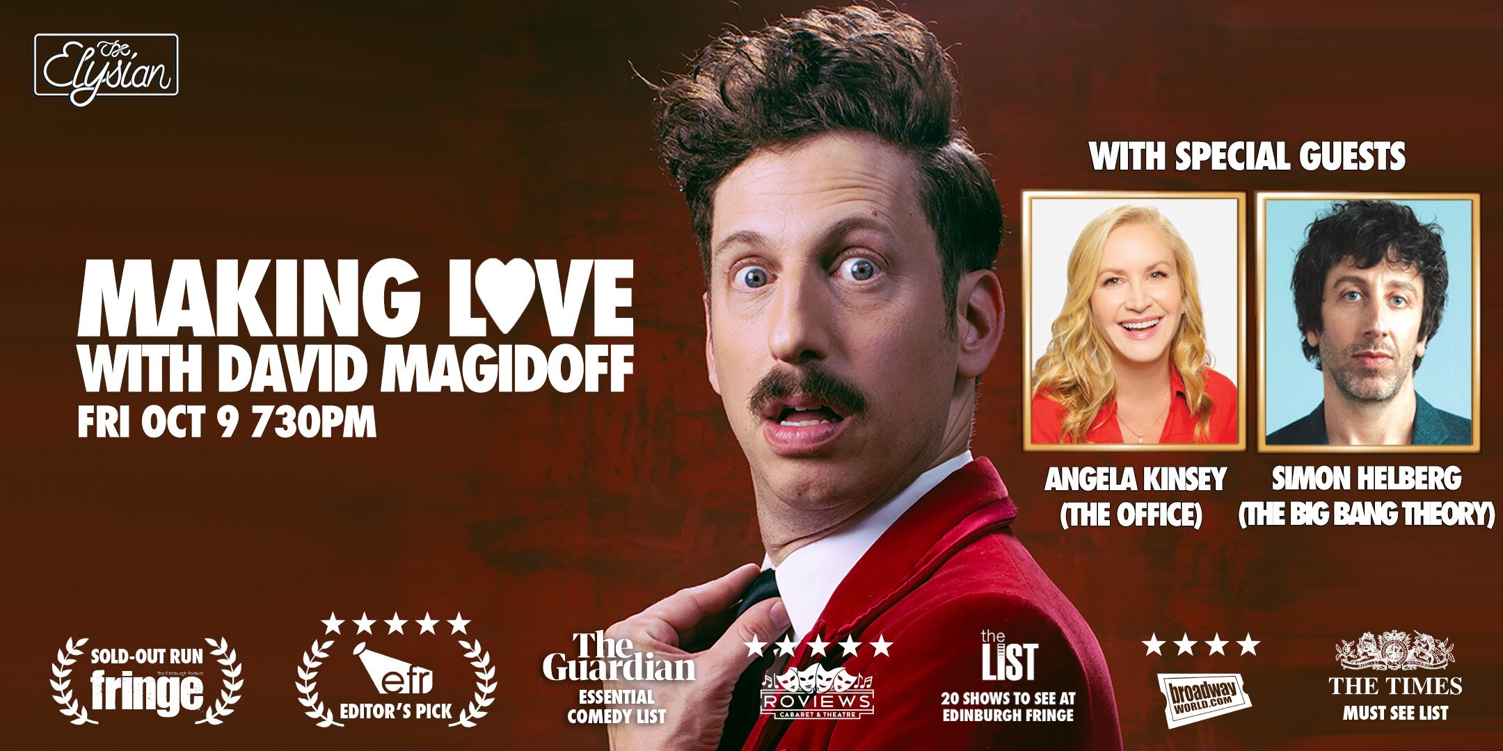 Poster for *SOLD OUT* Making Love with David Magidoff