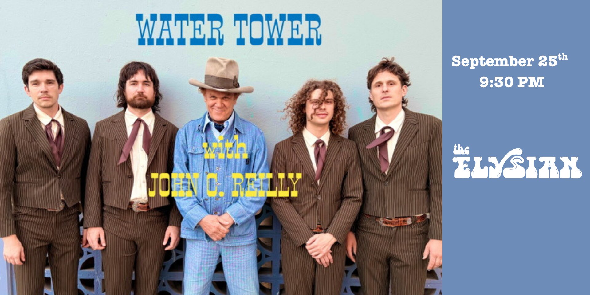 Poster for Bluegrass Night with John C. Reilly and Water Tower