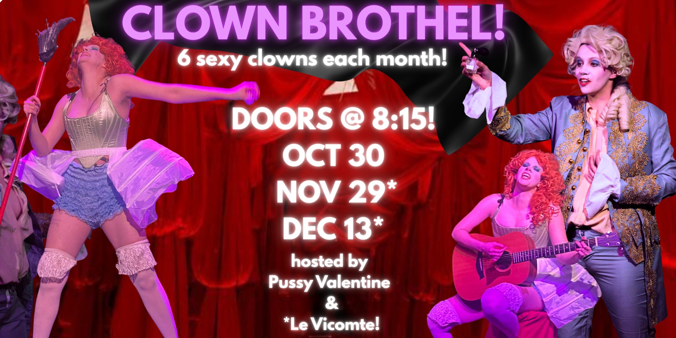 Poster for CLOWN BROTHEL!