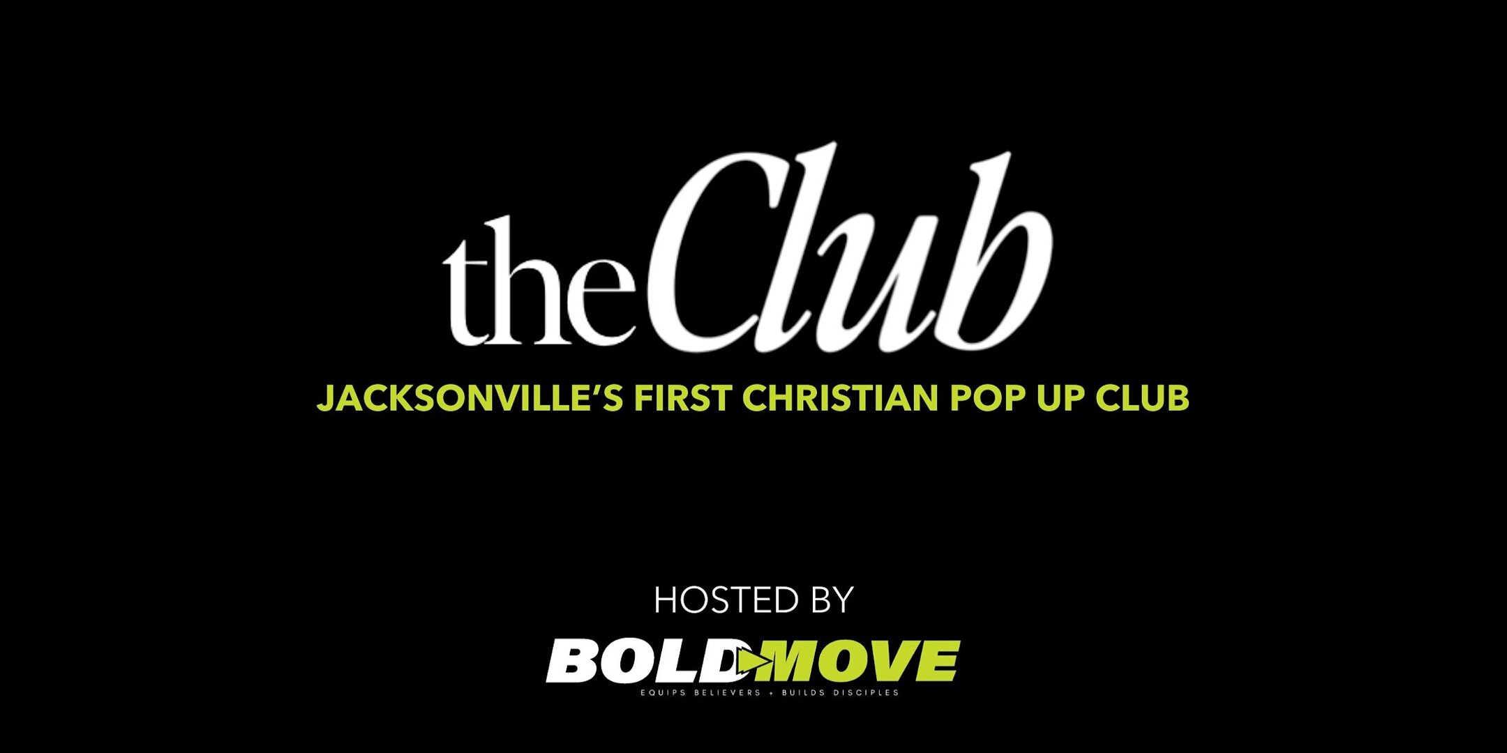 Promotional image for The Club- Where Creativity and Faith UNITE