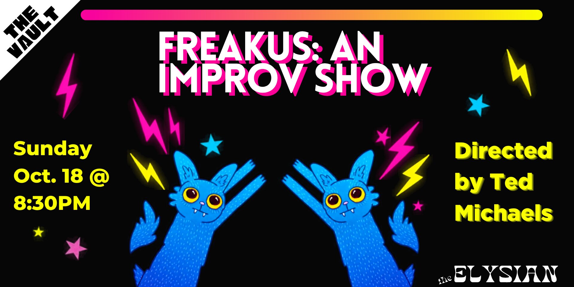 Poster for Freakus! An Improv Show