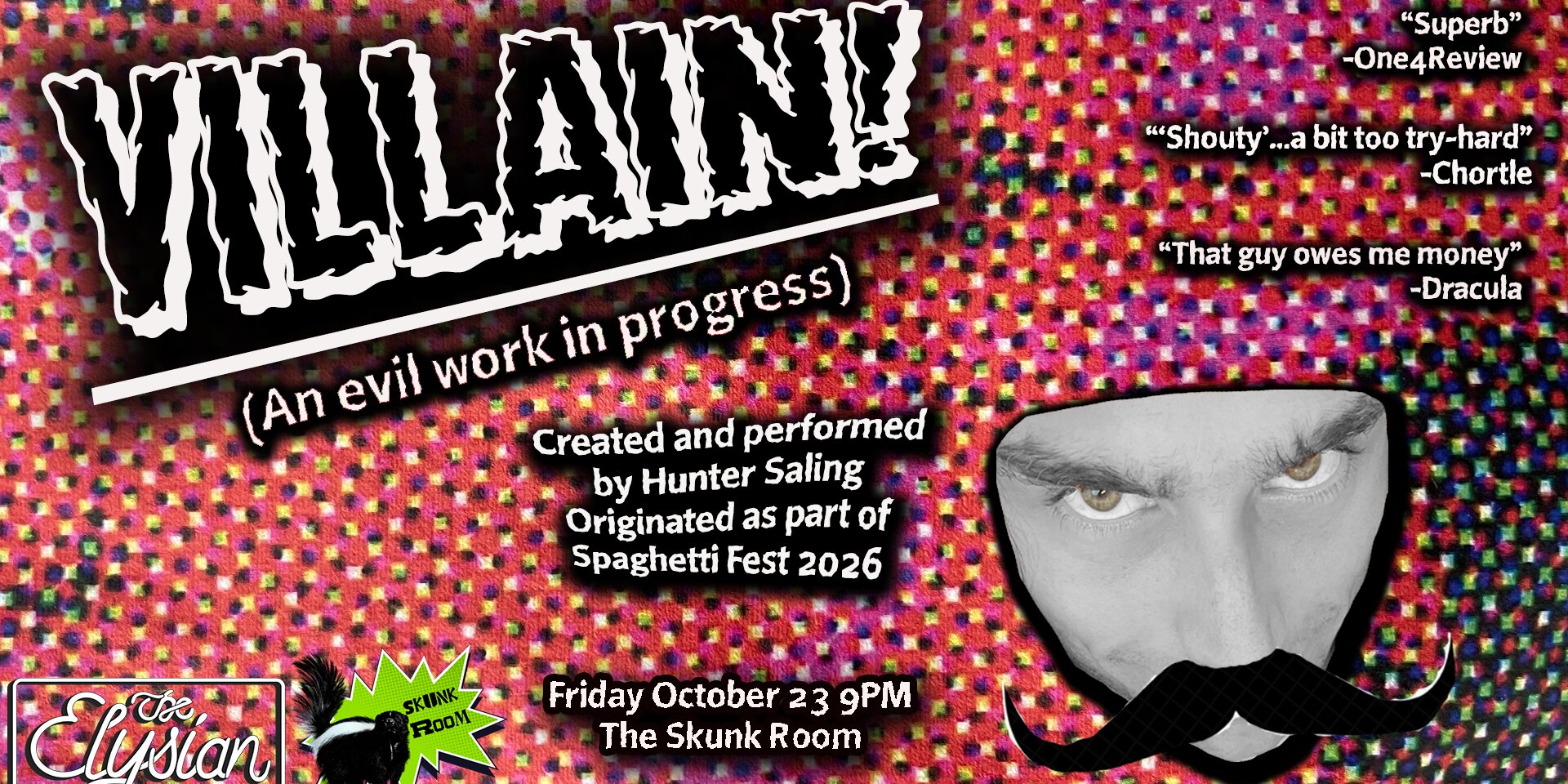 Poster for VILLAIN! (An Evil Work In Progress)
