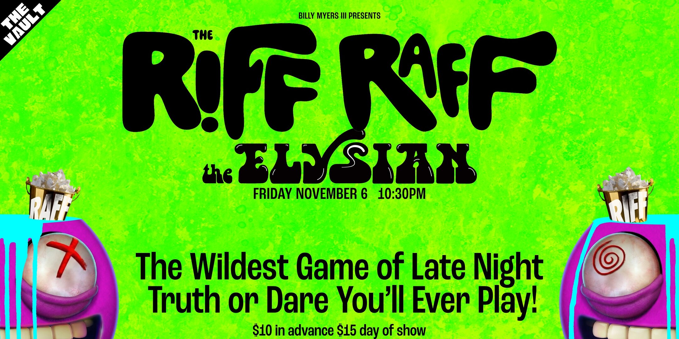 Poster for the Riff Raff