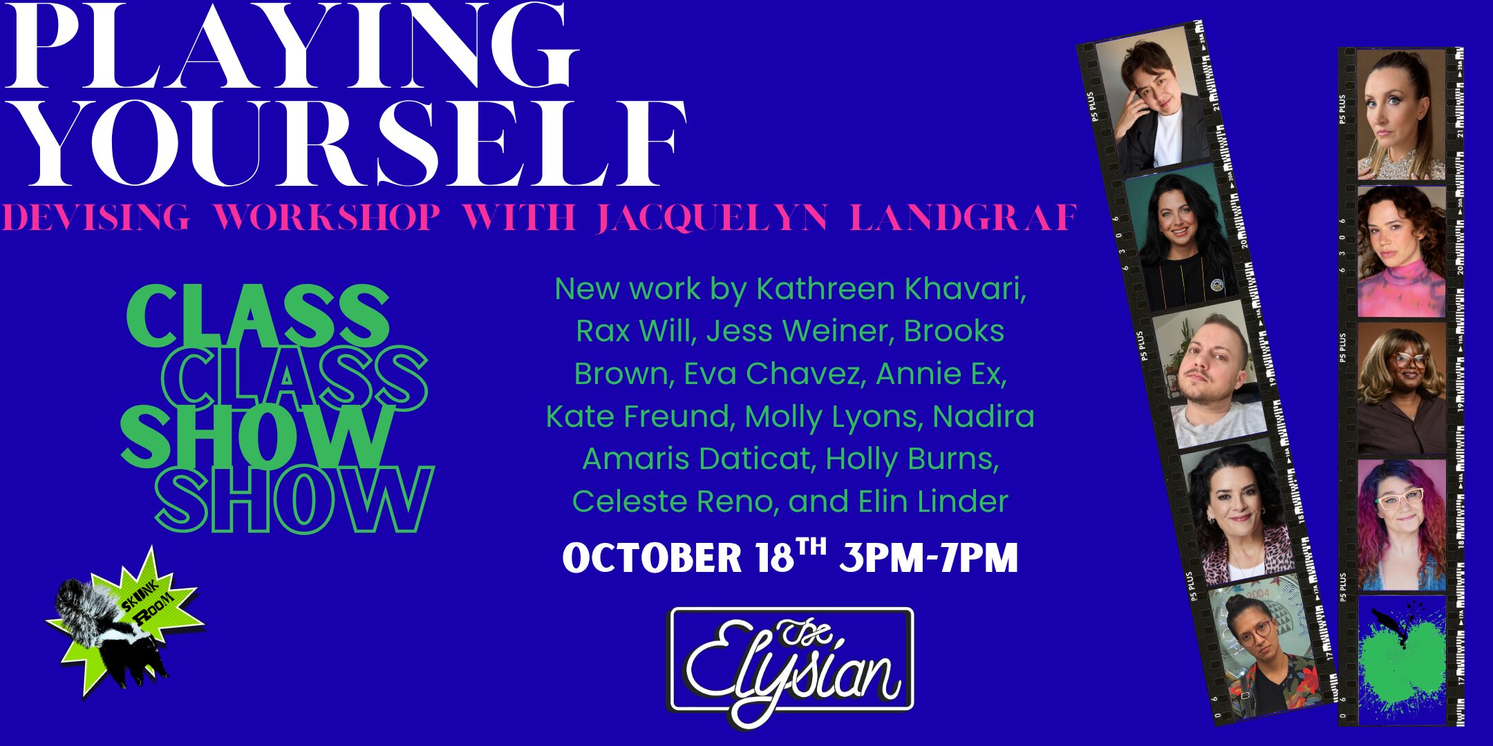 Poster for Class Show: Playing Yourself