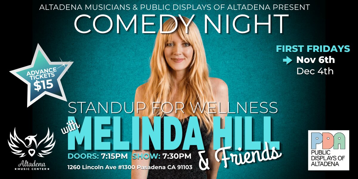 Stand Up for Wellness - Melinda Hill & Friends | Comedy + Music