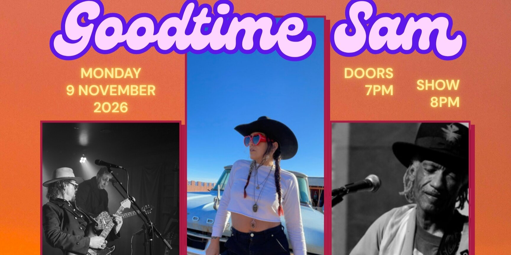 Goodtime Sam w/ June Victory + Kanude