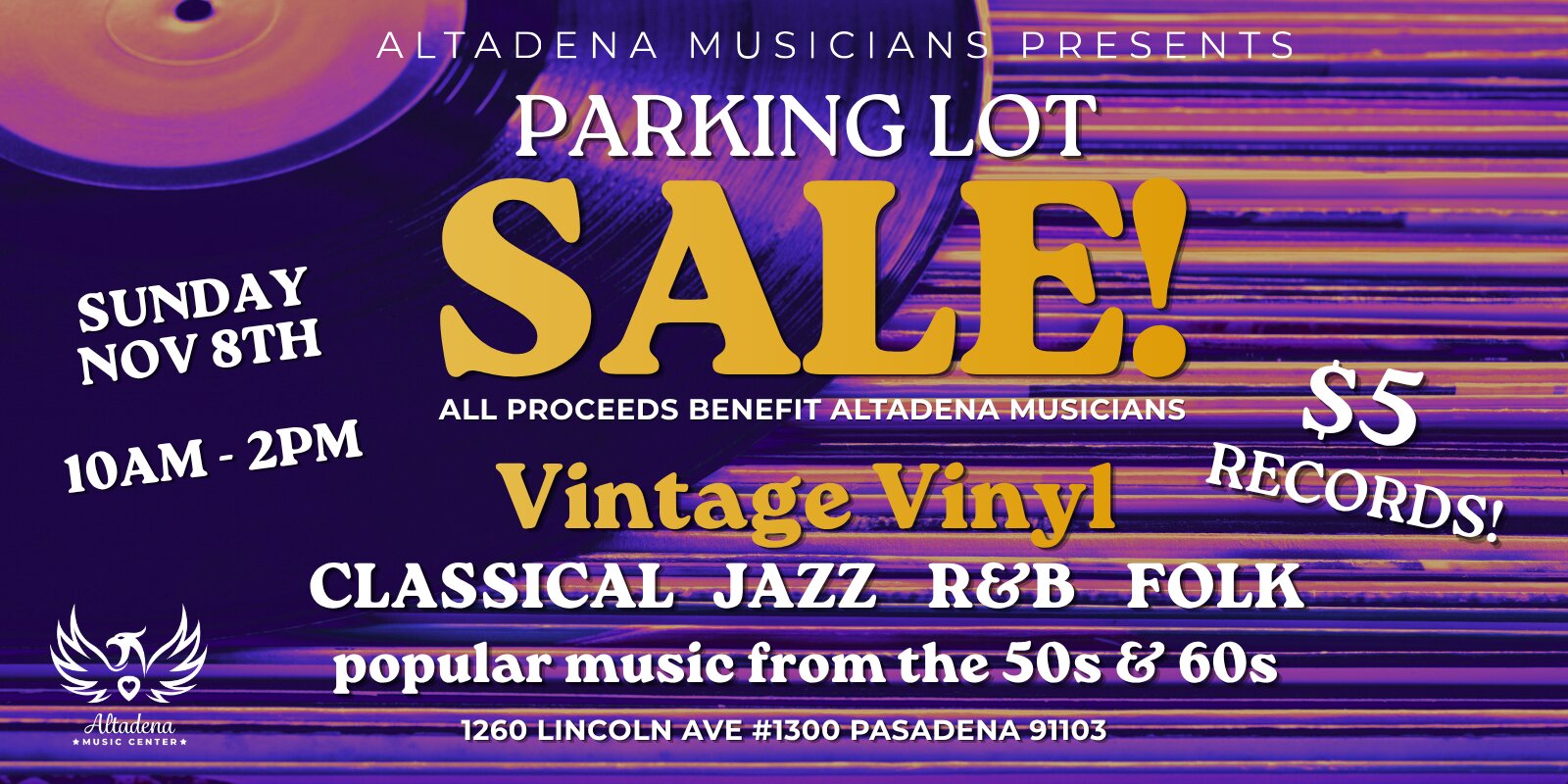 Vintage Record Sale