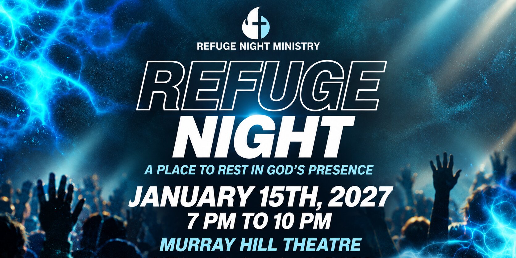 Promotional image for Refuge Night Worship