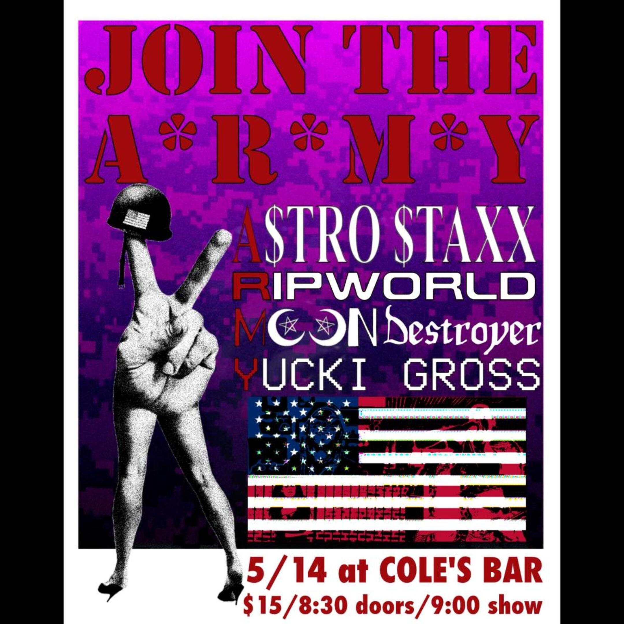 Ripworld, Moon Destroyer, Yucki Gross, A$tro $taxx