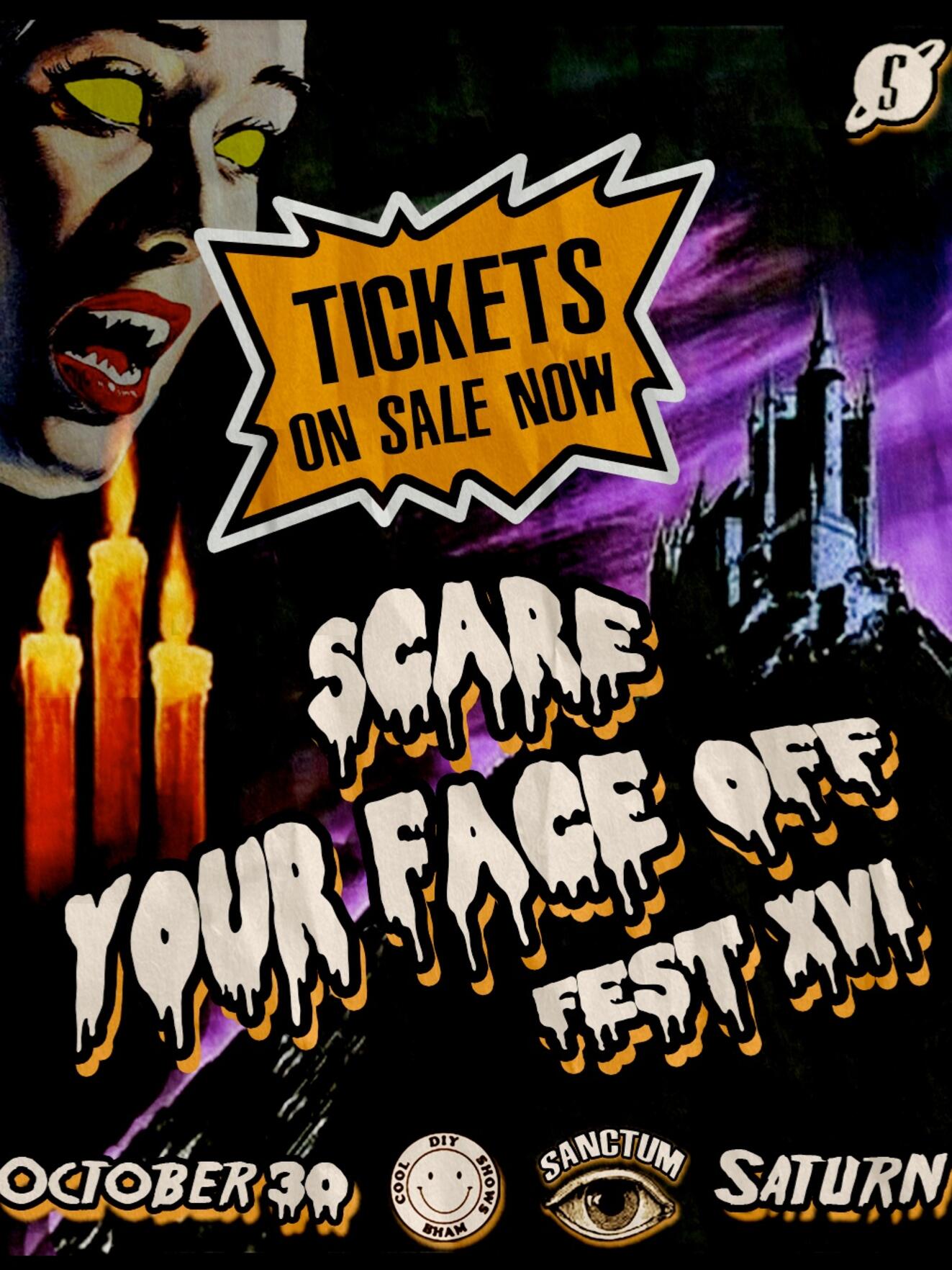 Scare Your Face Off Fest XVI presented by DIY Birmingham