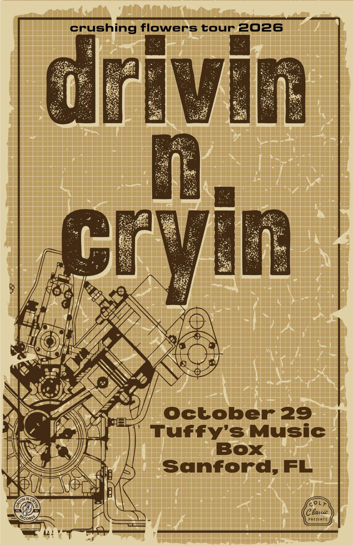 Drivin’ N’ Cryin’: Crushing Flowers Tour