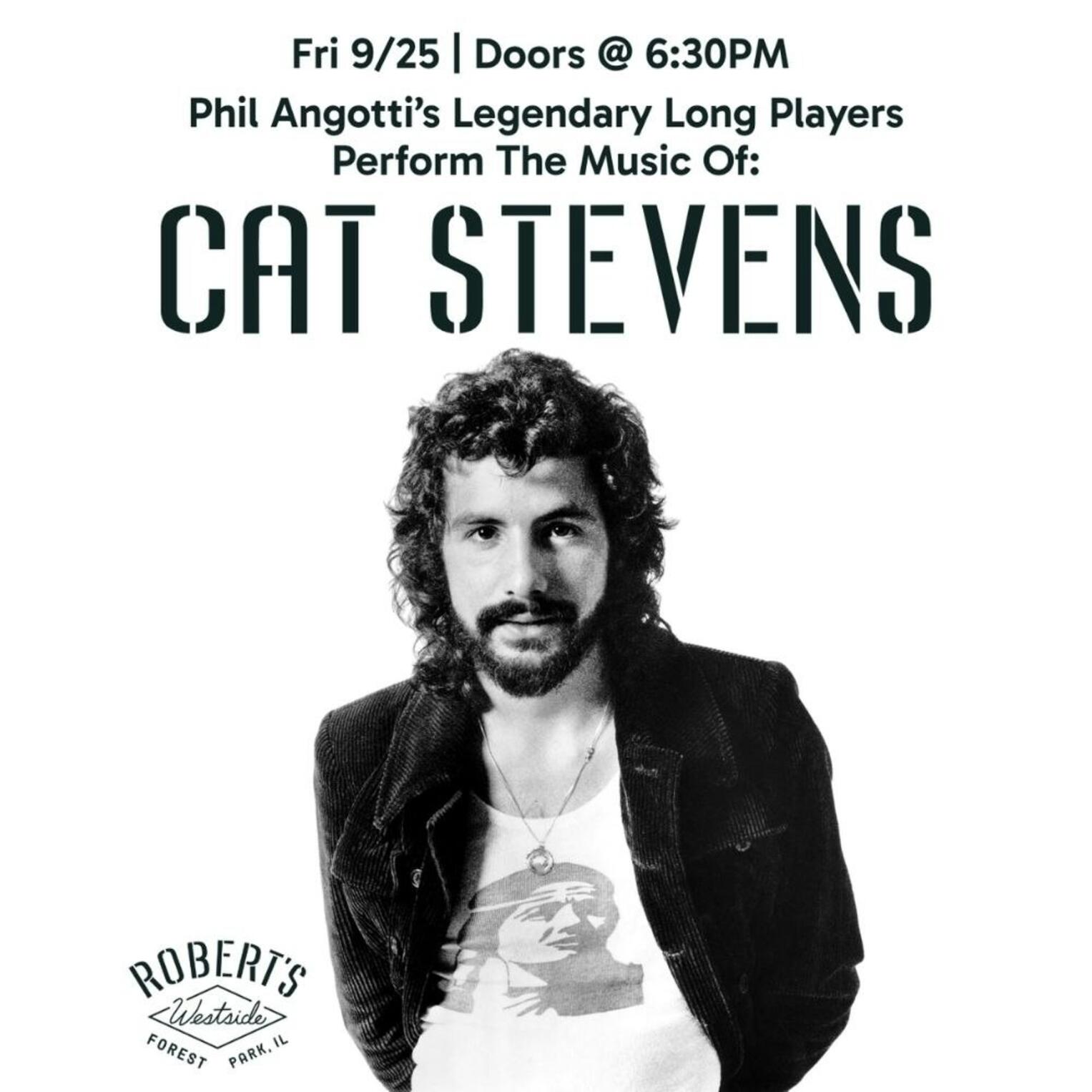 Phil Angotti’s Legendary Long Players perform Cat Stevens @ Robert’s Westside