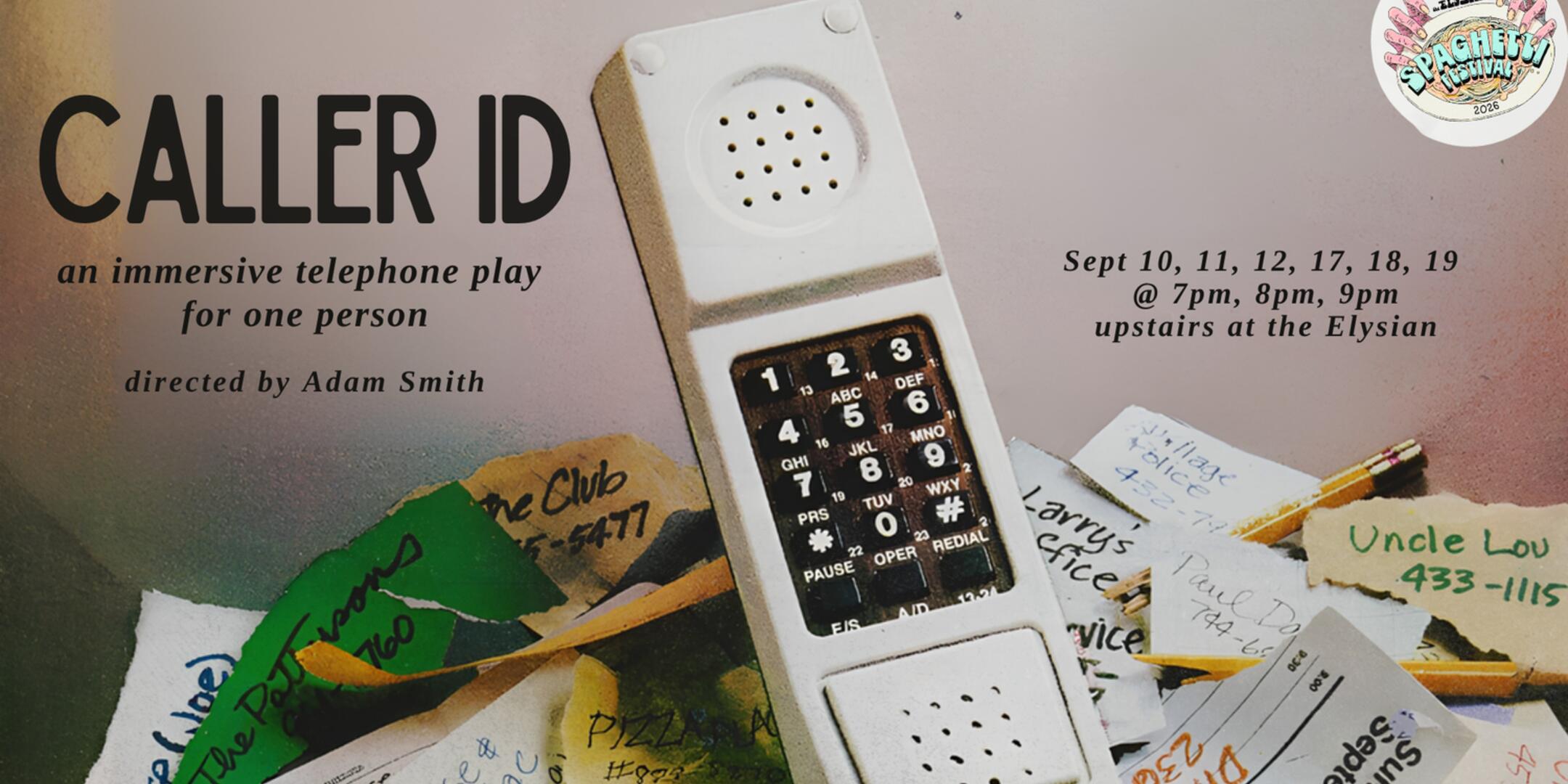 Poster for Caller ID 16+ Event