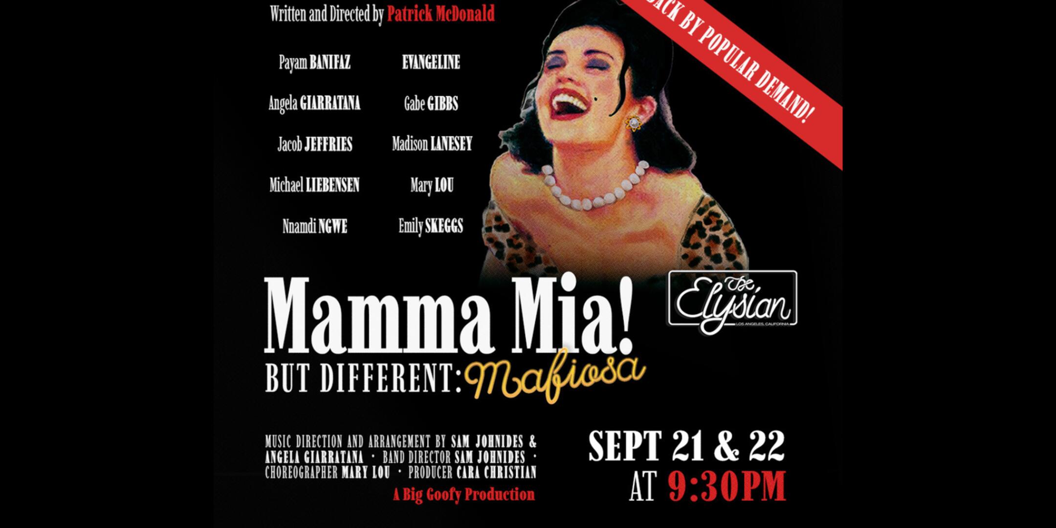 Poster for Mamma Mia! But Different: Mafiosa