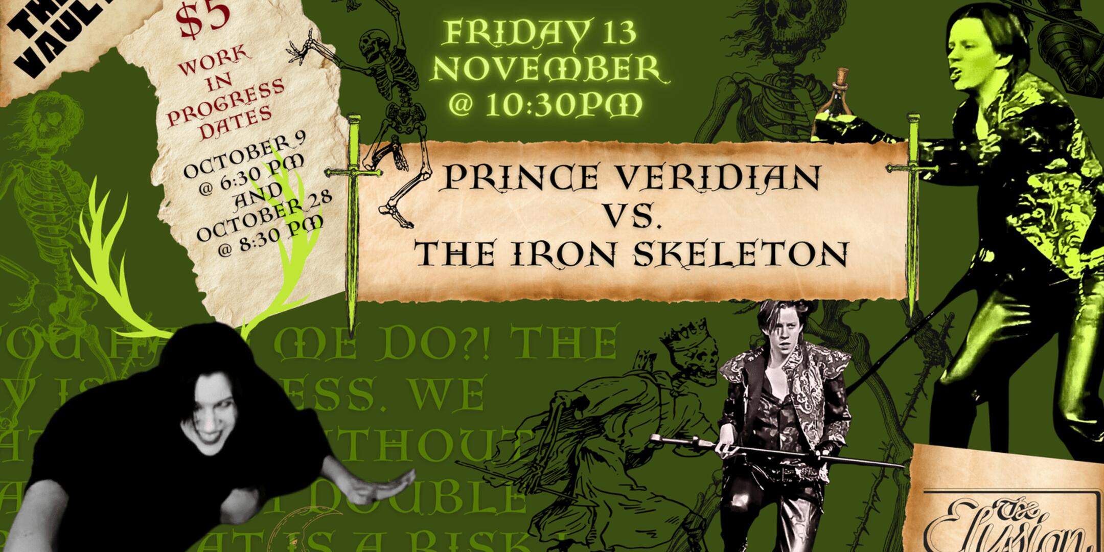 Poster for Prince Veridian vs. The Iron Skeleton