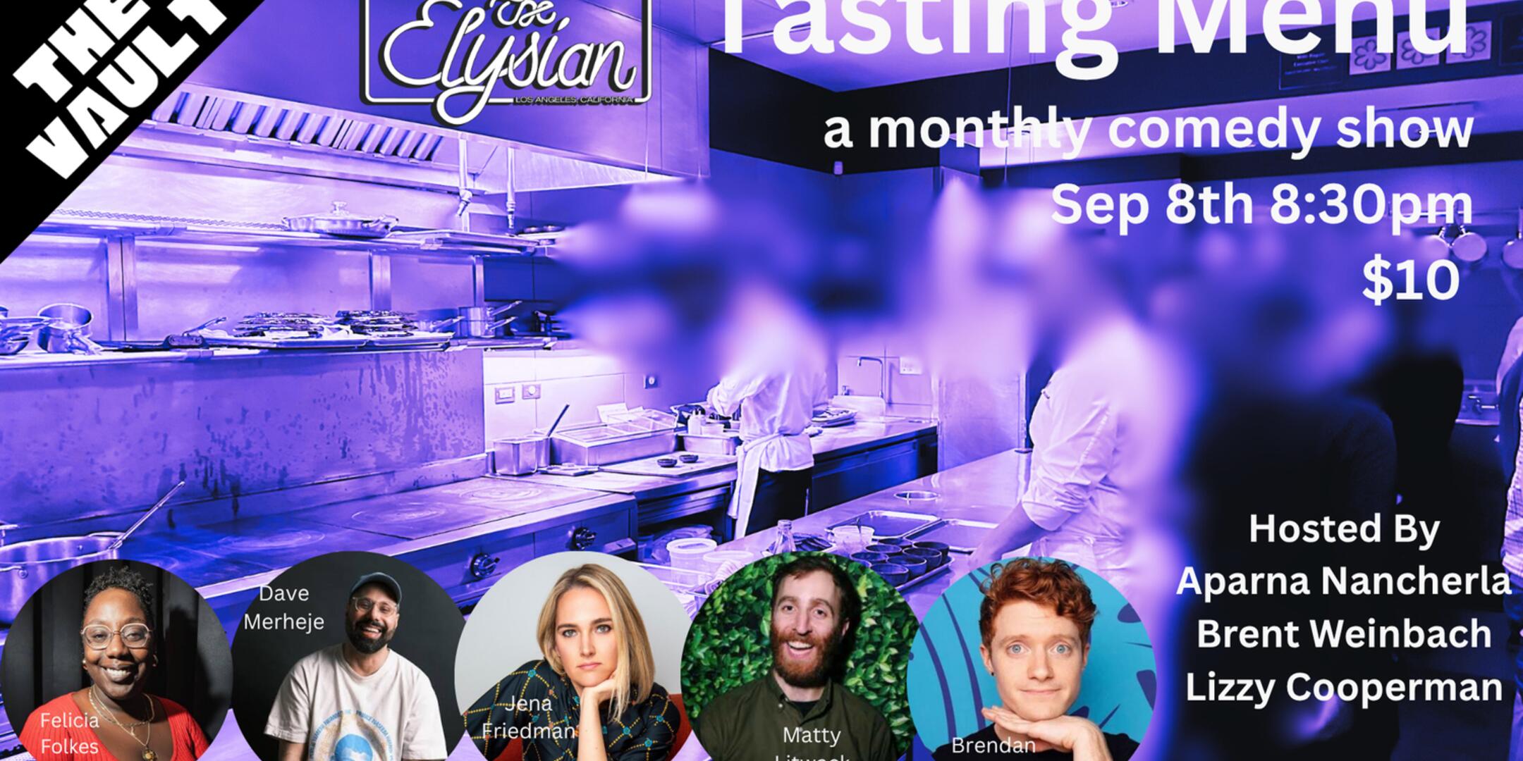 Poster for Tasting Menu Comedy