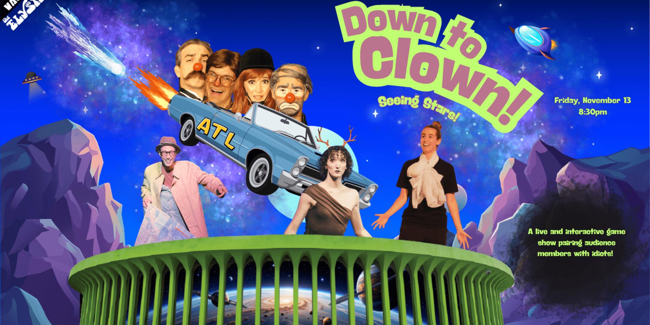 Poster for DOWN TO CLOWN!
