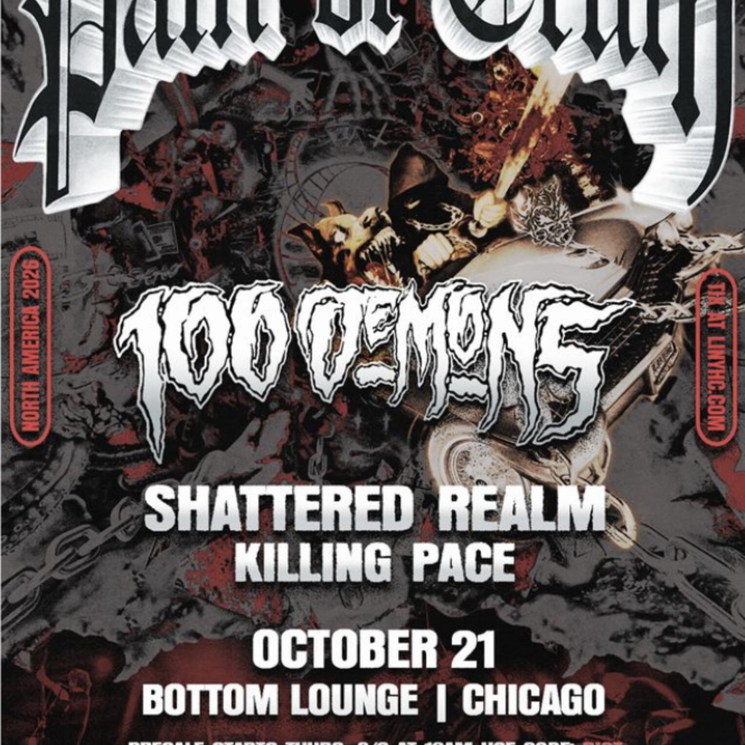 Pain of Truth, 100 Demons, Shattered Realm, Killing Pace