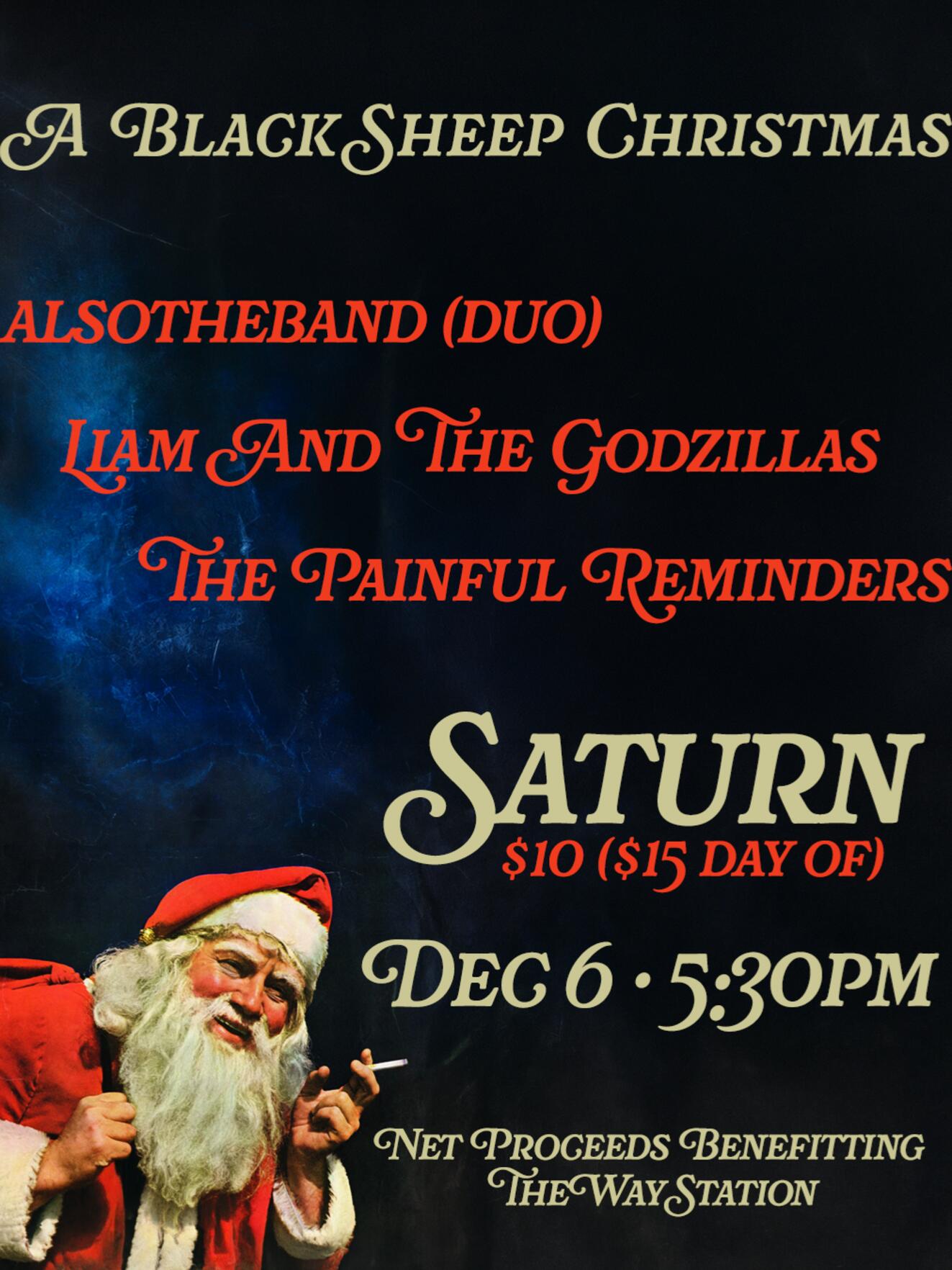 alsotheband / Liam and the Godzillas / The Painful Reminders