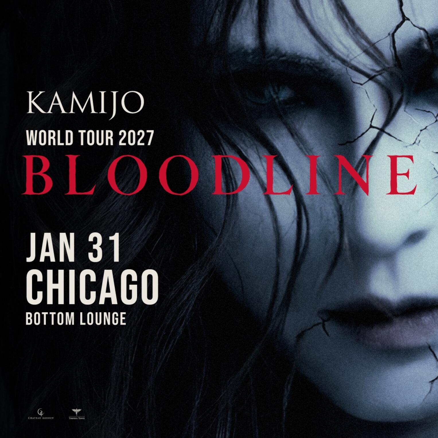 Promotional image for KAMIJO - Bloodline World Tour
