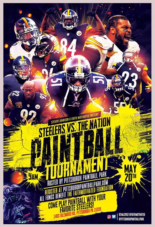 Steelers vs The Nation Paintball Tournament