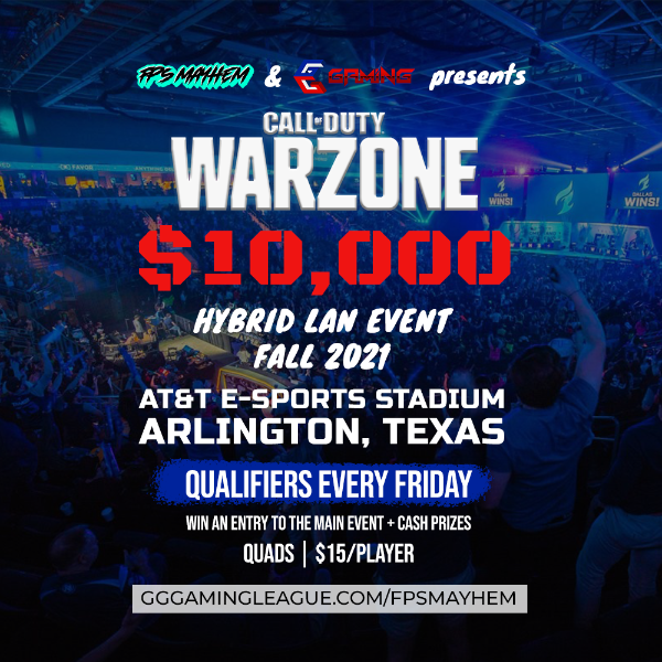 FPS Mayhem Warzone LAN Event