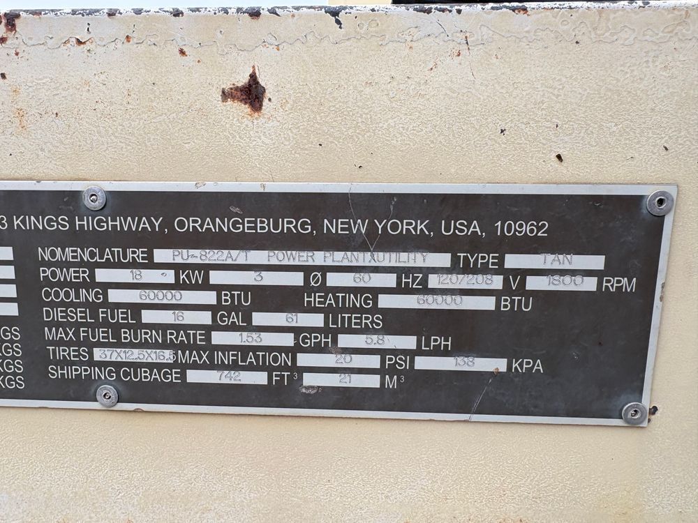 Item Detail - TEXAS FEDERAL SURPLUS