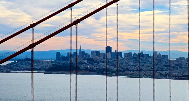 San Francisco in the cold