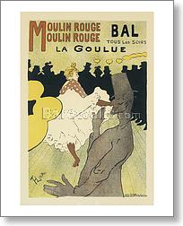 Le Moulin Rouge "la Goulue".