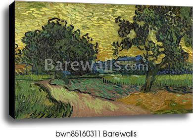 Landscape at twilight