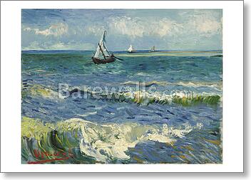 Seascape near Les Saintes-Maries-de-la-Mer
