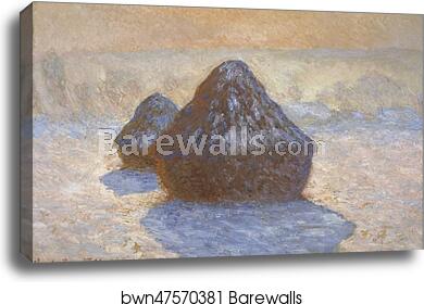 Haystacks: Snow Effect