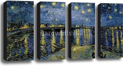 Starry night over the Rhône