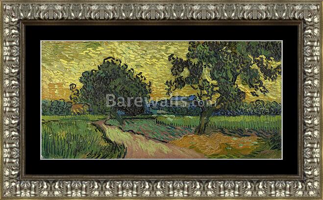 Landscape at twilight