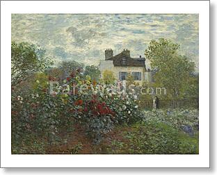 The Artist's Garden in Argenteuil (A Corner of...