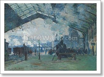 Arrival of the Normandy Train, Gare Saint-Lazare