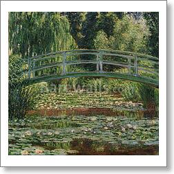 The Japanese Footbridge and the Water Lily...