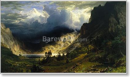A Storm in the Rocky Mountains, Mt. Rosalie