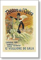 Le théâtre de l'Opéra, "Carnaval 1896. Grand...