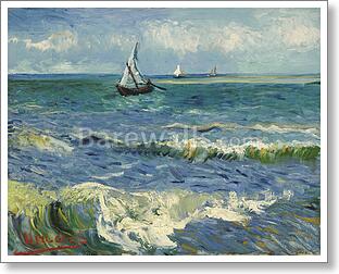 Seascape near Les Saintes-Maries-de-la-Mer