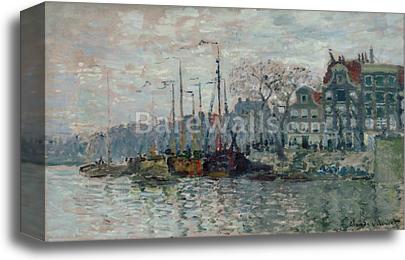 View of the Prins Hendrikkade and the Kromme...