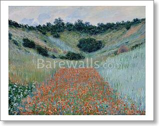 Poppy Field in a Hollow near Giverny