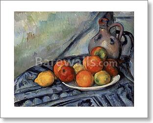 Fruit and a Jug on a Table