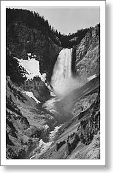 Yellowstone Falls, Yellowstone National Park,...