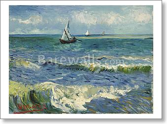 Seascape near Les Saintes-Maries-de-la-Mer