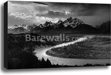 Ansel Adams The Tetons and the Snake River...