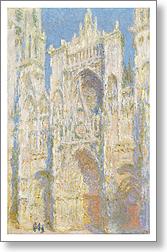Rouen Cathedral, West Façade, Sunlight